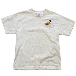 Vintage 90s Jeff Gordon Nascar Racing Embroidery 24 Competitors View Car T-shirt